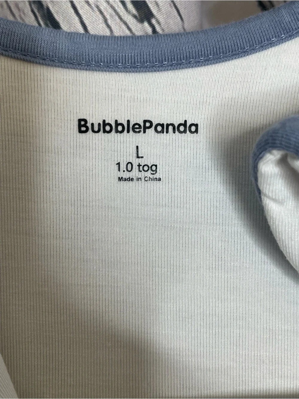 Bubble Panda Sleep Sack Blue L